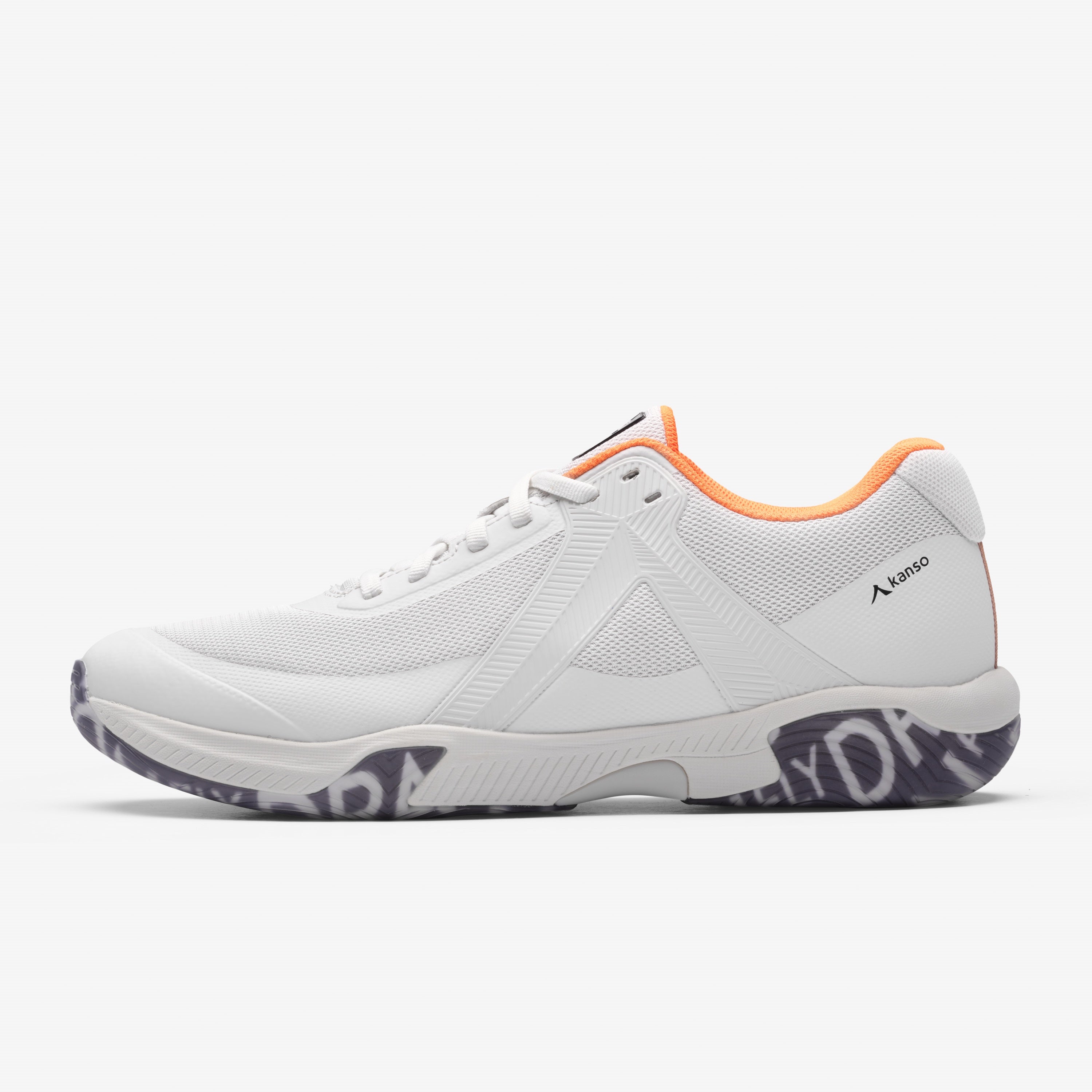 Kanso DragonFly 2 Indoor Court Shoes Grey/Orange