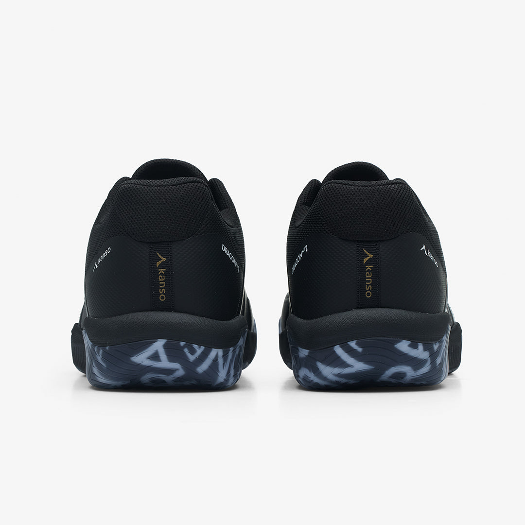 Kanso Dragonfly Squash Shoes Black