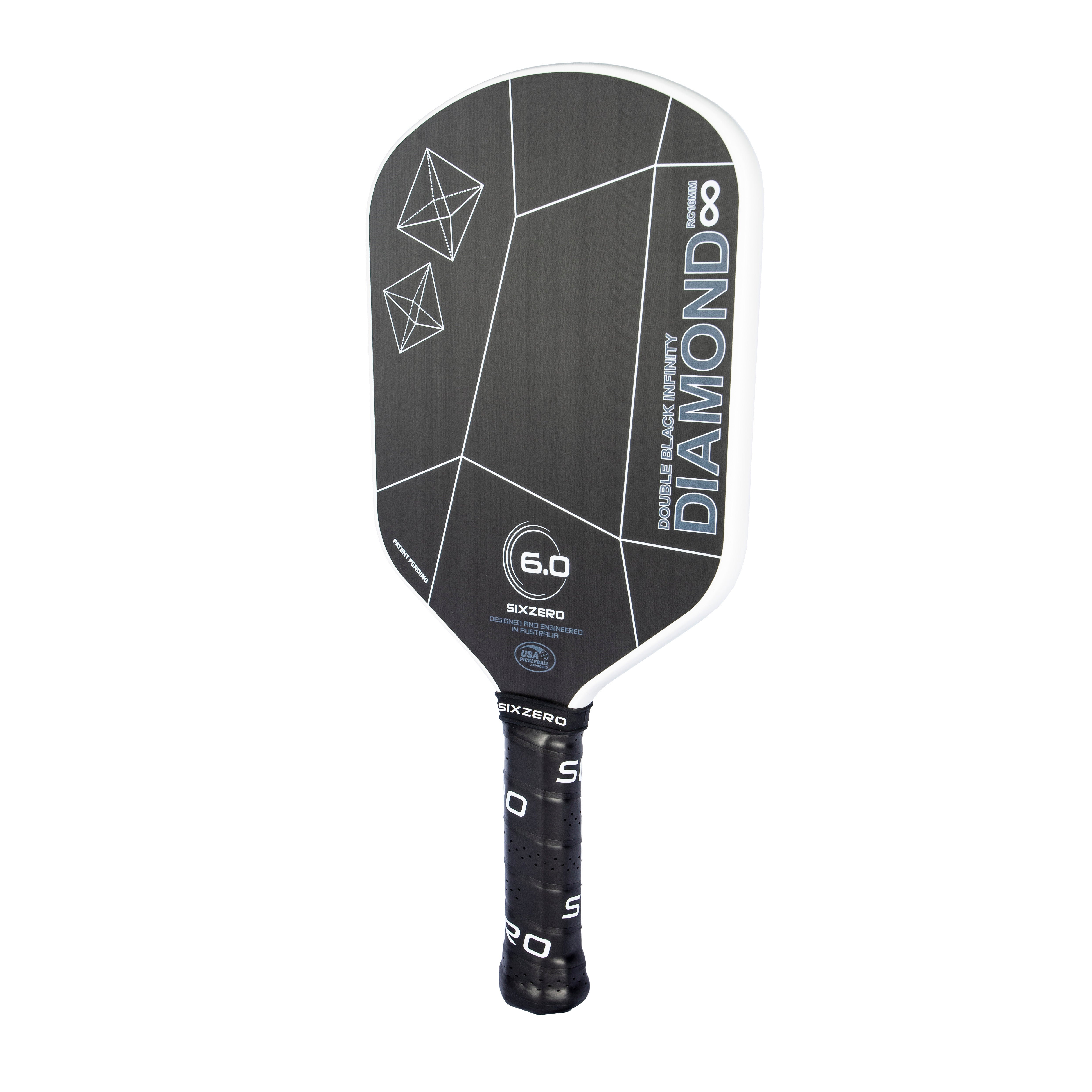 Six Zero Double Black Diamond Edgeless Pickleball Paddle