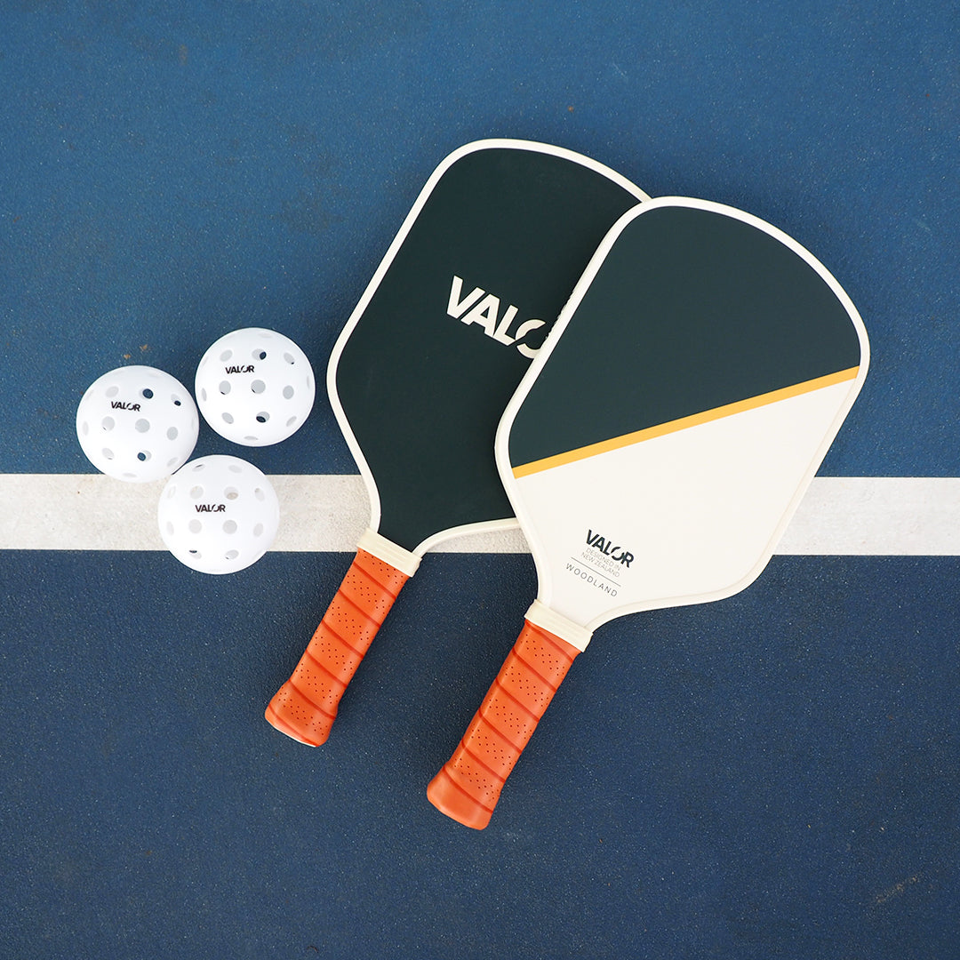 VALOR Woodland Pickleball Set